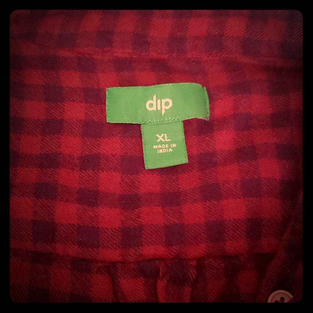 Plad shirt (long sleeves)  dip